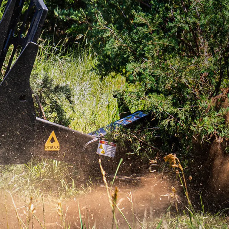 Maxx Tree Saw With Cutting Disk Attachment For Skid Steer 4
