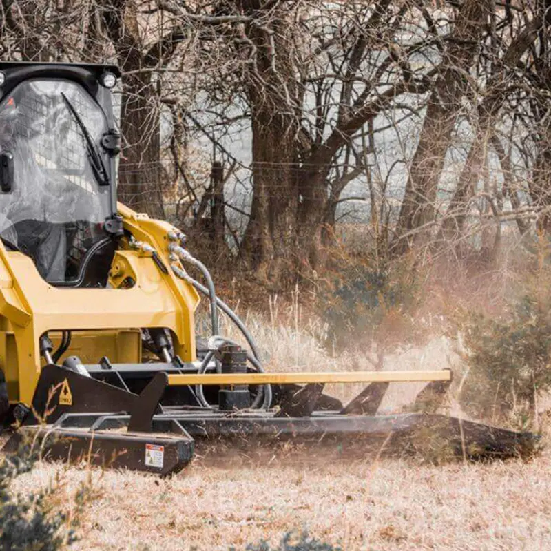 Maxx Vortex Brush Cutter With Dual Discharge Deck For Skid Steer 1