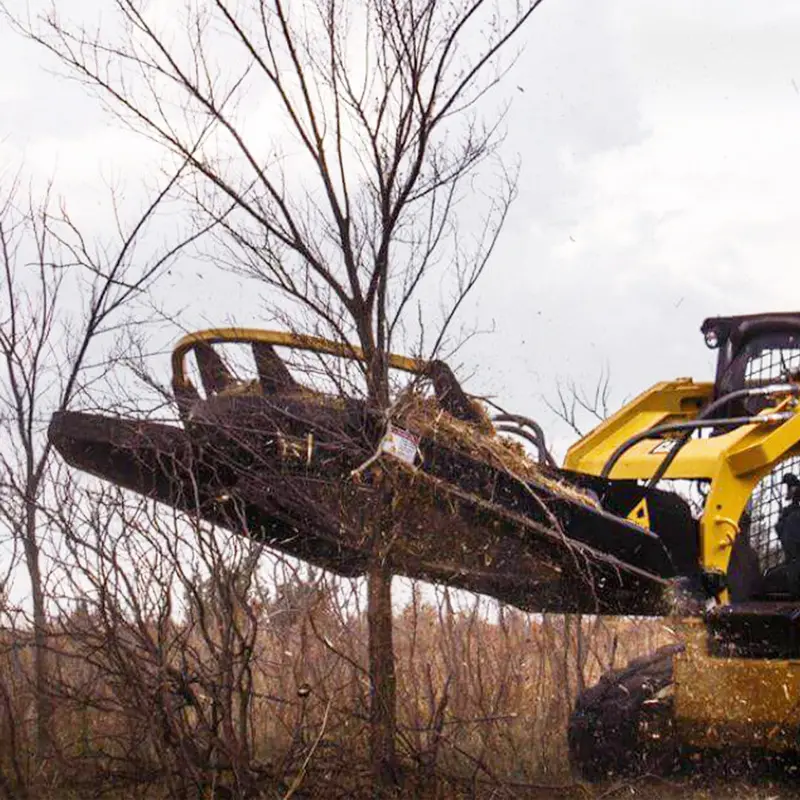 Maxx Vortex Brush Cutter With Dual Discharge Deck For Skid Steer 2