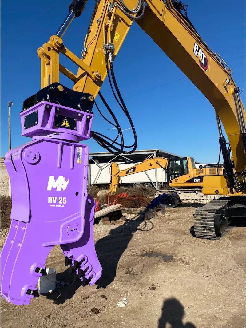Mazio Demolition Tools Crusher | Rv Series | Jaw Width 13.4"- 25.6" | Machine Size 7-120 Tons | For Excavators 1