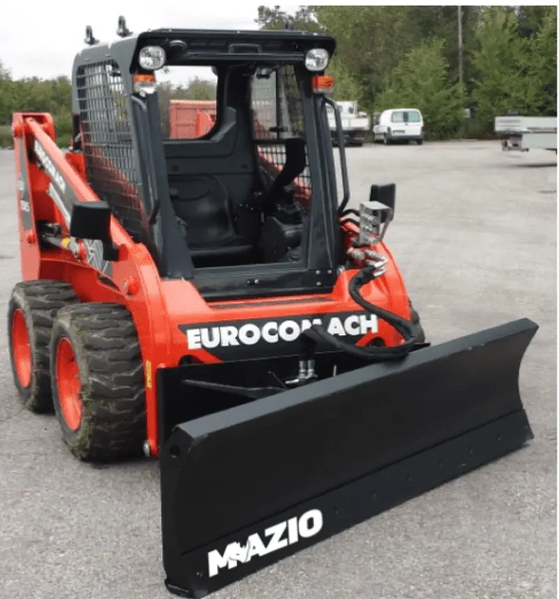 Mazio Dozer Blade | Working Width 51"-92" | Hydraulic Flow Range 26 Gpm | For Skid Steer Loaders 3
