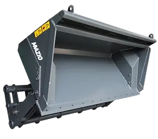 Mazio High Tip (Dump) Bucket Ssl | Total Width 61"-85" | Hydraulic Flow Range 15–25 Gpm | For Skid Steers 1