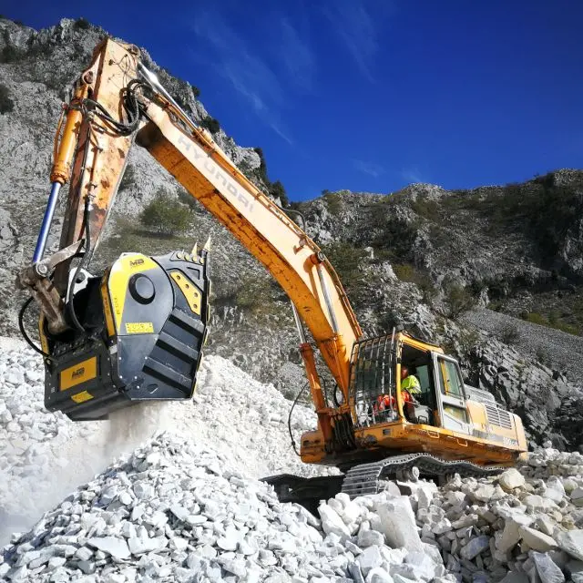 Mb Crushers Bucket Crusher | Model  Bf135.8 | Mouth Opening Width 51" | Machine Size 43+ Tons | For Excavator 1