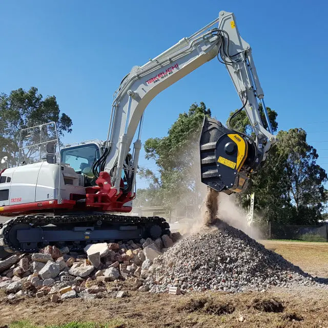Mb Crushers Bucket Crushers | Model Bf60.1 S4 | Mouth Opening Width 24" | Machine Size 8-18 Tons | For Excavators 1
