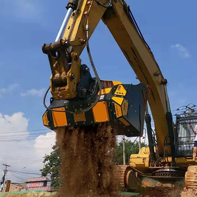 Mb Crushers Padding Bucket | Model Mb-Hds323 | Width 67" | Machine Size 17-25 Tons | For Excavators, Backhoe Loaders & Loaders 1