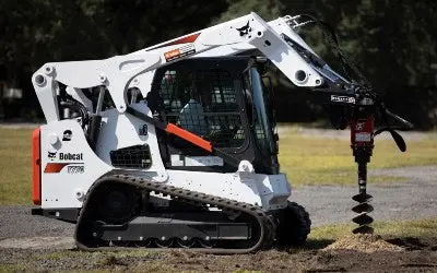 Mclaren Industries Augernator Hydraulic Auger | Rock Auger Bit 12", 16", 18" | Earth Auger Bit 9", 12", 18" | 6" To 36" Bits | 20 To 35 Gpm | 2.5 To 8 Ton | For Skid Steer & Mini Excavator 3