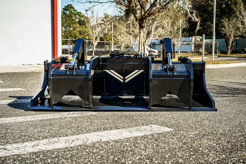 Mclaren Industries Extreme Duty Grapple Bucket | Model 60X112x72 To 60X112x84 | Width 72" To 84" | 15 To 25 Gpm | For Skid Steer 1