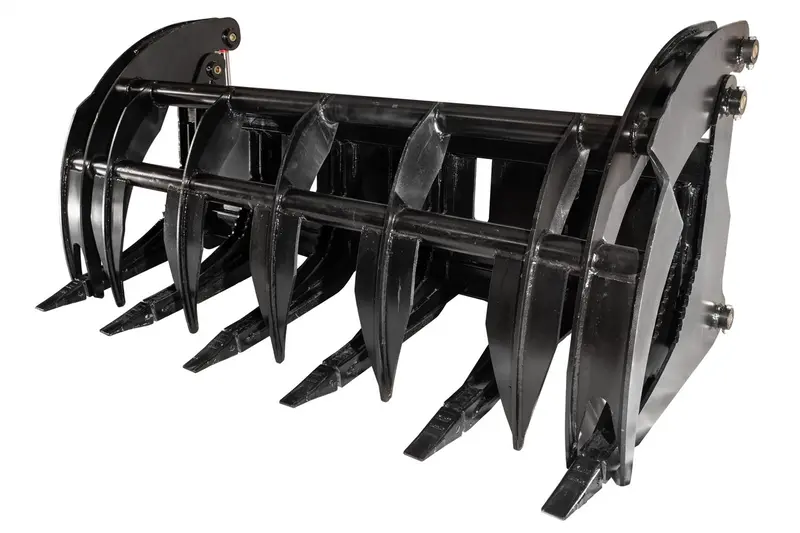 Mclaren Industries Log Grapple | Model 60X100x68, 60X100x76 & 60X100x86 | Width 68" To 86" | 15 To 25 Gpm | For Skid Steer 1