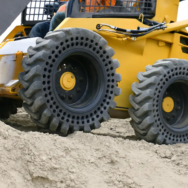 Mclaren Industries Nu-Air Dirt Terrain Dt Tires | Width 10" To 12" | 15 To 25 Gpm | For Skid Steer 1