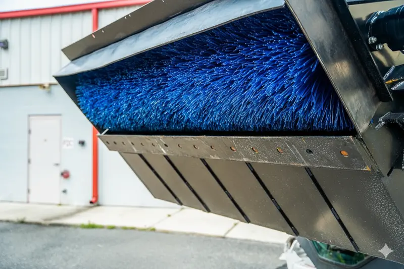 Mclaren Industries Pick-Up Broom | Model 60X830x72 & 60X830x84 | Width 72" & 84" | 11-20 Gpm | For Skid Steer 1