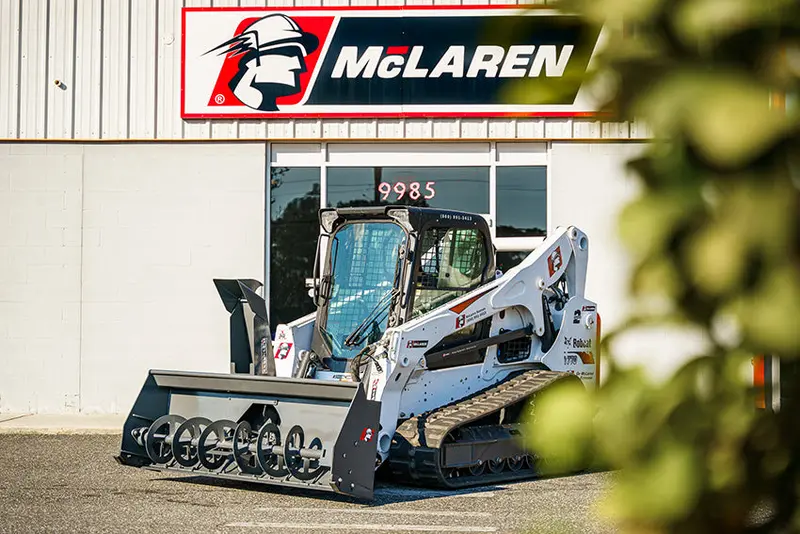 Mclaren Industries Snow Blower | 78" Width | 15 To 25 Gpm | For Skid Steer 1