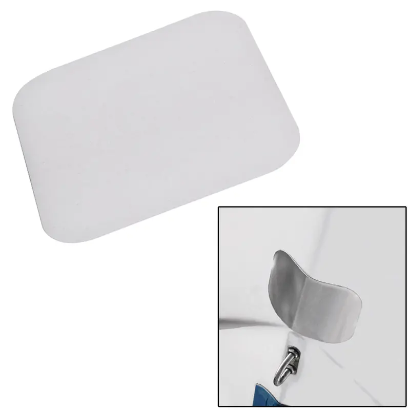 Megaware Scuffbuster Standard - 5.75" X 4.5" - Solid Bowguard - 22G - Stainless Steel [02637] 1