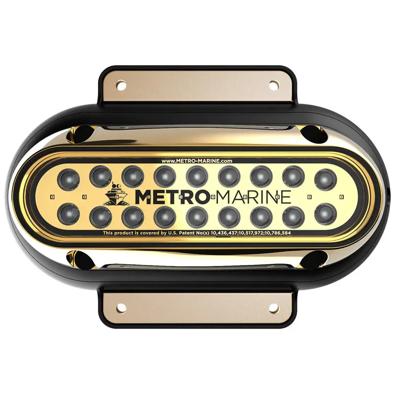 Metro Marine High-Output Elongated Surface Mount Light W/Intelligent Monochromatic Leds - White, 90 Beam [F-Sme1-H-W3-90] 1