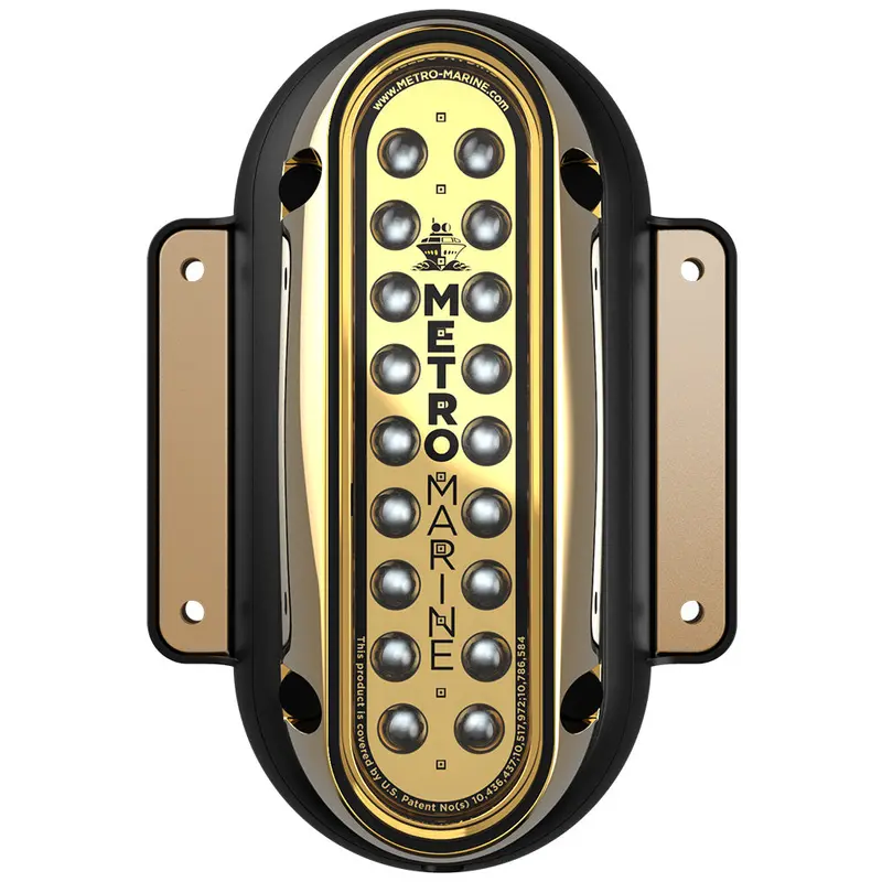 Metro Marine High-Output Vertical Surface Mount Light W/Intelligent Monochromatic Leds - Blue, 45 Beam [F-Sme1-V-B3-45] 1