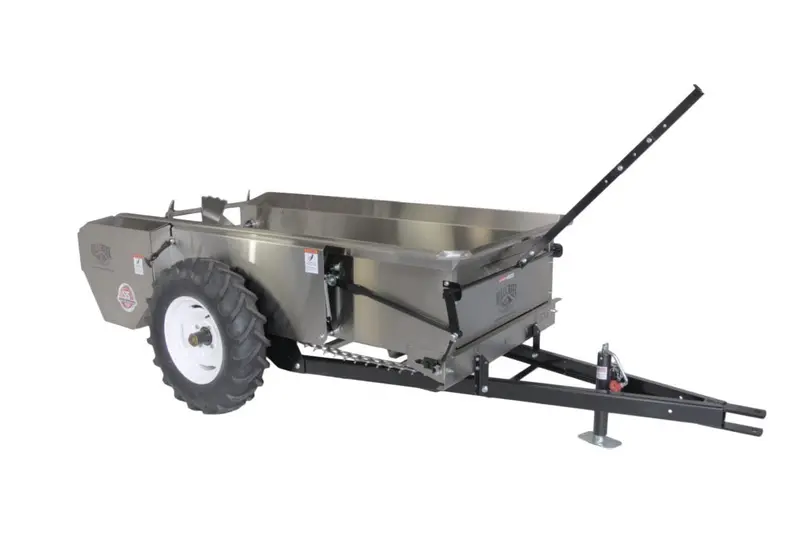 Millcreek | Mid-Size Stainless Steel Manure Spreader | Models 57Ss & 77Ss | Width 37″ To 44.5″ | Horsepower 18 To 22 Hp | For Tractors 1