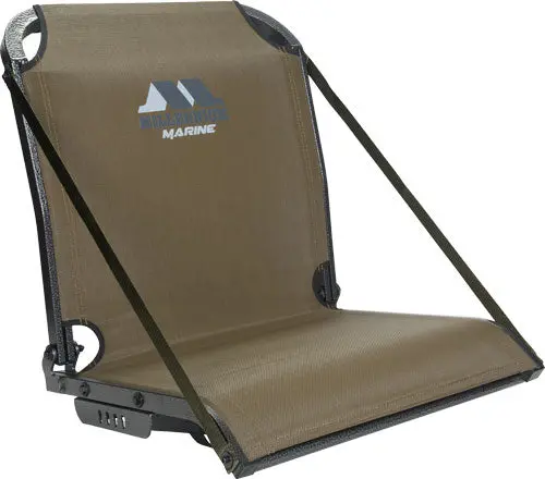 Millennium B100 Boat Seat W/ - Arm Rest Straps Green 1