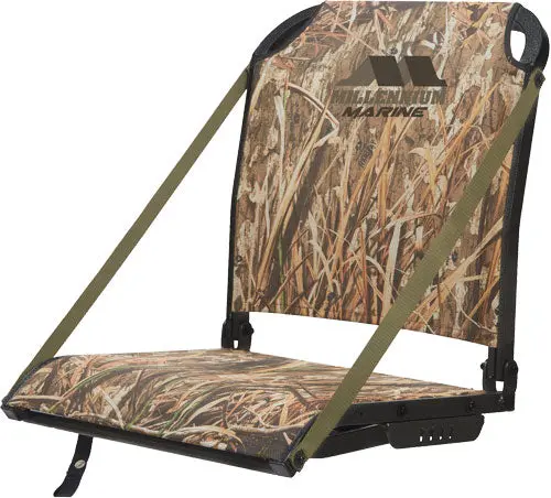 Millennium B100 Boat Seat W/ - Arm Rest Straps Mosg Habitat 1