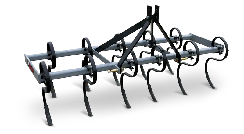 Mk Martin | Cultivator S Tine | Cu-5, Cu-6 & Cu-7 | Working Width 60" To 84" | 3-Point Hitch Mount Cat 1 | For Tractors 1