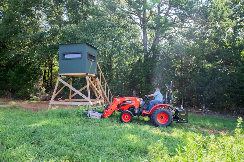 Modern Ag | Path Slayer | Brush Cutter | Compact 36" | 32"-44" Cutting Width | Hydraulic Direct Drive | 30–50 Hp | For Tractor 1