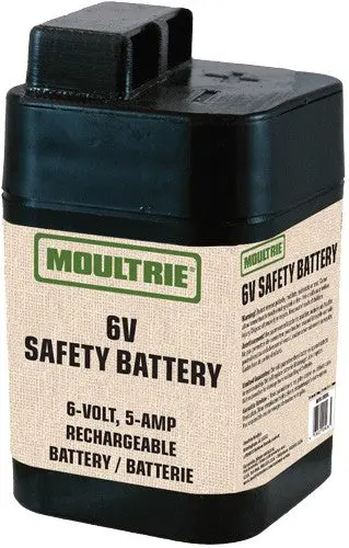 Moultrie Battery Rechargeable - 6-Volt 5-Amp Safety Sealed 1