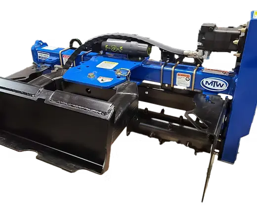 Mtw Terrainx Rts Skid Steer Power Box Rake / Soil Conditioner | Working Widths 48″, 60", 72" & 84" | 8–20 Gpm | For Skid Steers 1