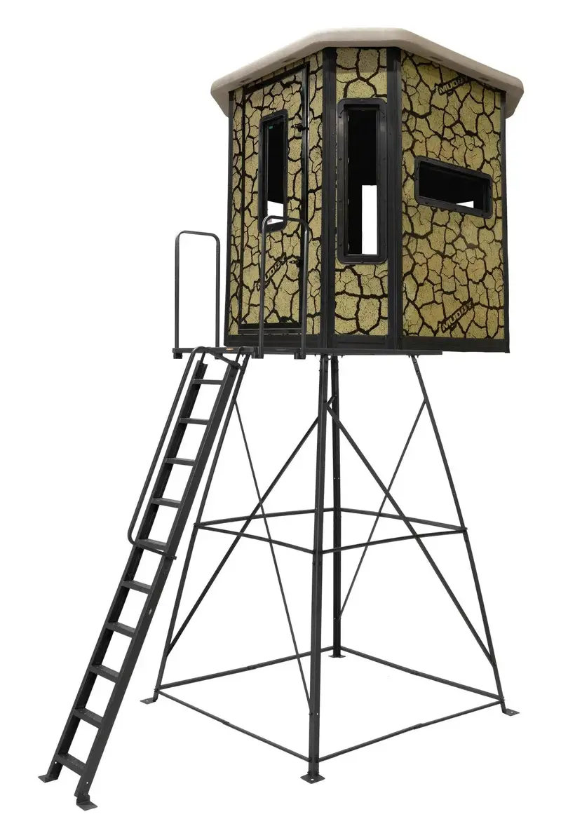 Muddy | Bull Steel Box Blind | Mud-Bbbst4000 | 6' X 6' X 6.5' | All-Season Therma-Tek Protection | For Deer & Big Game Hunting 1