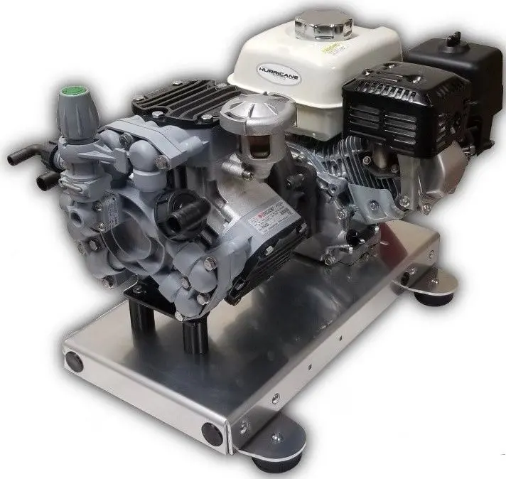 Mwe Comet P40 Soft Wash Pump Package W/Honda | Pull & Electric Start Engine | Pump Pressure 290 Psi 1