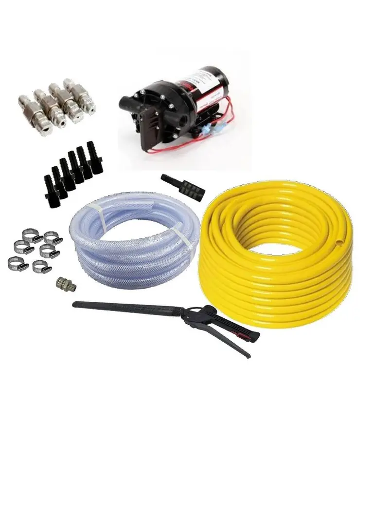 Mwe Soft Wash 12-Volt Kit | Flow Rate 5.3 Gpm | Pump 60 & 100 Psi 1
