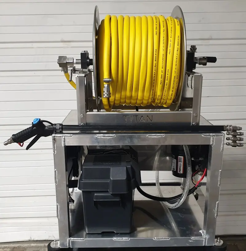 Mwe Soft Wash 12 Volt Mini Cyclone System | Flow Rate 5.3-7 Gpm | Pump Pressure 100 Psi 1
