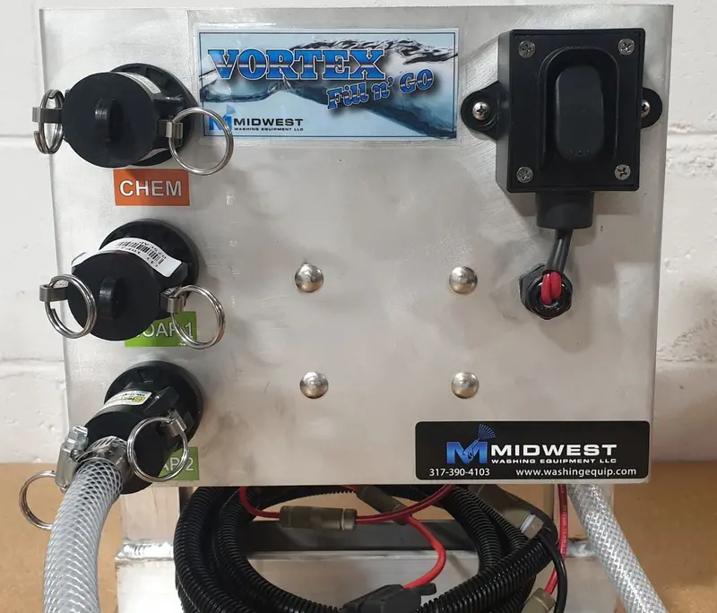 Mwe Vortex Fill N' Go Transfer Station | Pump Power 12V & 115V | Power Cable 6' Ft 1