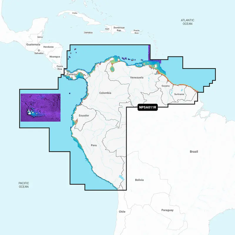 Navionics Platinum+ Npsa011r - South America North [010-C1460-40] 1