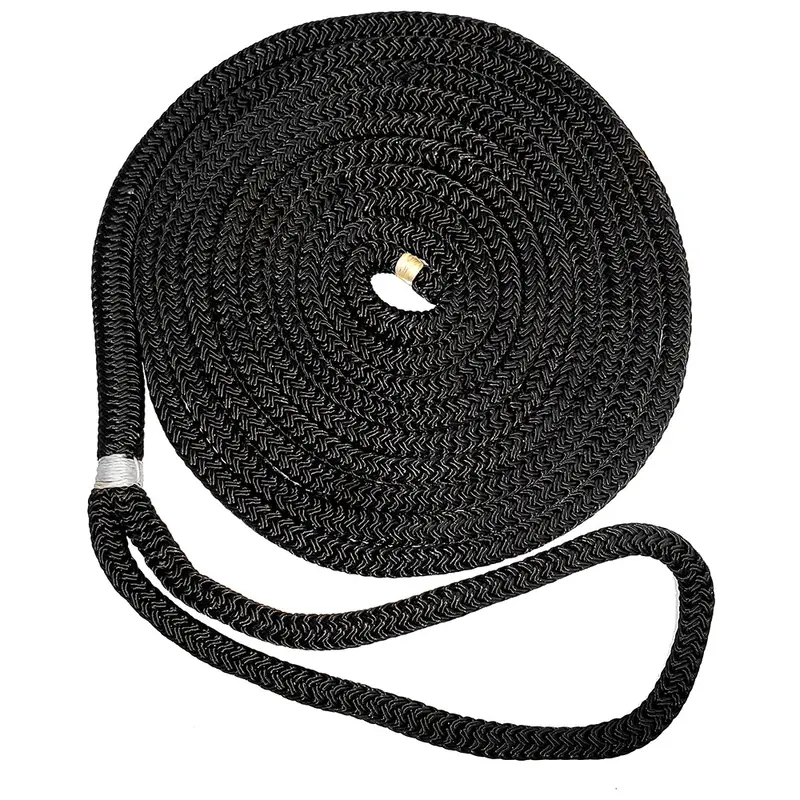 New England Ropes 5/8" Double Braid Dock Line - Black - 50 [C5054-20-00050] 1
