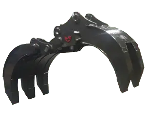 Nm Attachments Grapple With Rake | Model Eg Series | Width Varies By Tine Spread | Machine Size 6–22.5 Tons | For Excavators 1