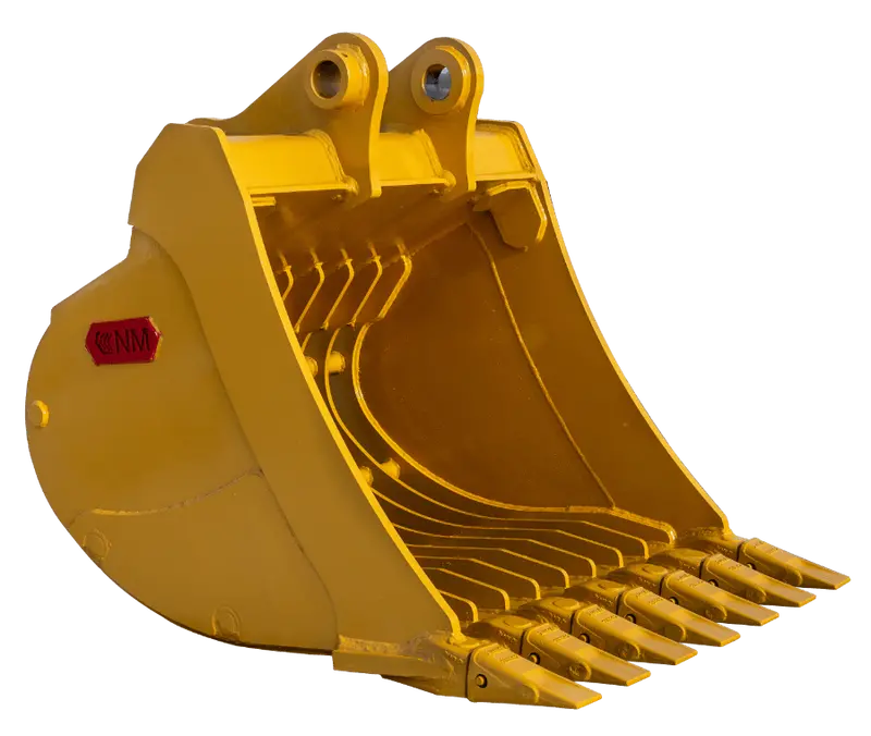 Nm Attachments Heavy Duty Skeleton Bucket | Model 25Sk Series | 48"-54" Attachment Size | Machine Size 27.5-32.5 Tons | For Excavator 1