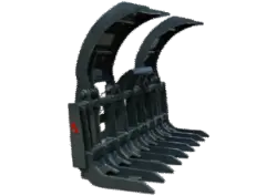 Nm Attachments Hydraulic Grapple | Model Rrh Series | 96"–105" Width | Class 125–175 | Machine Size 24,000–40,000 Lbs | For Wheel Loaders 1