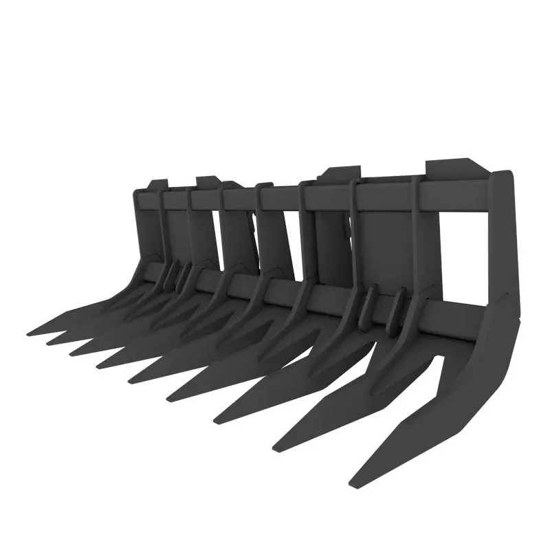 Nm Attachments Root Rake | Model 200Rr-112 | Width 112" | Machine Class 200 | Machine Size ~30,000–40,000 Lbs | For Track Loader 1