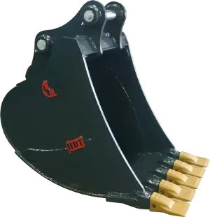 Nm Attachments | Tooth Bucket | Model 3Hd Series | Widths 12"–30" | Machine Size 3–5 Tons | For Excavators 1