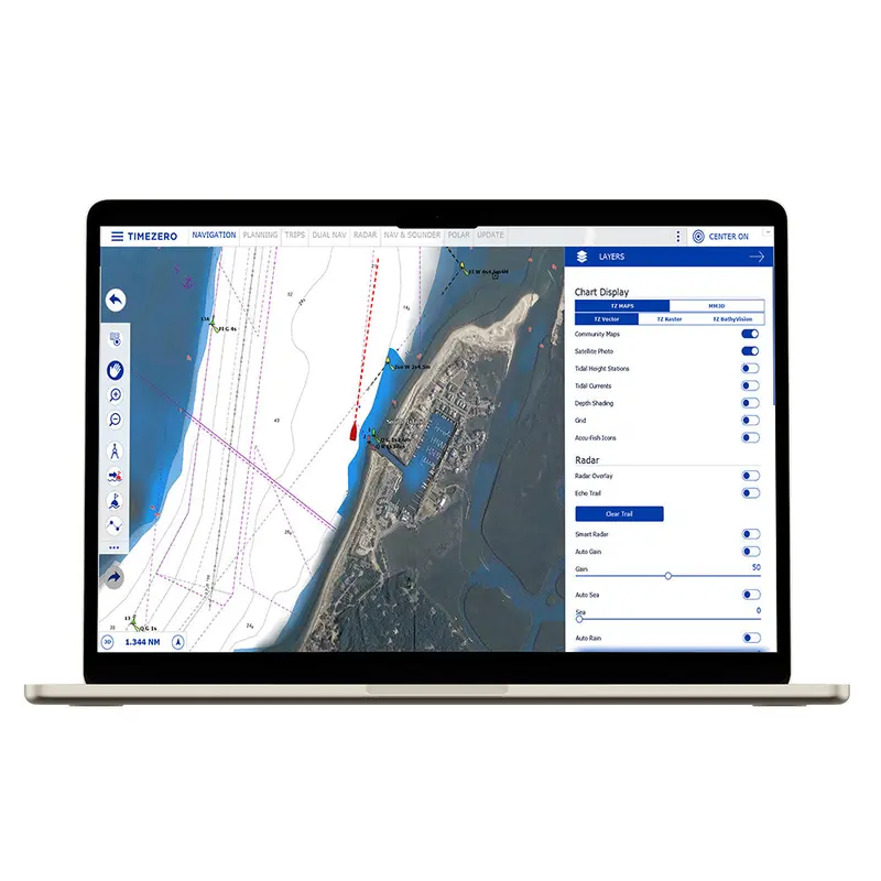 Nobeltec Tz Navigator Digital Download - No Charts Included [Tznav] 1