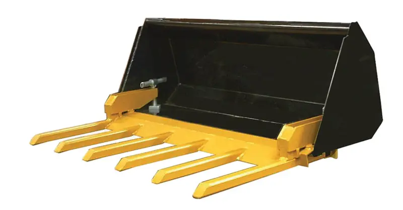 Northstar Attachments Clamp-On Trash Forks | Model Tf Series | Bucket Size 48"-72" | Width 46"-70" | 25–60 Hp | For Tractor 1