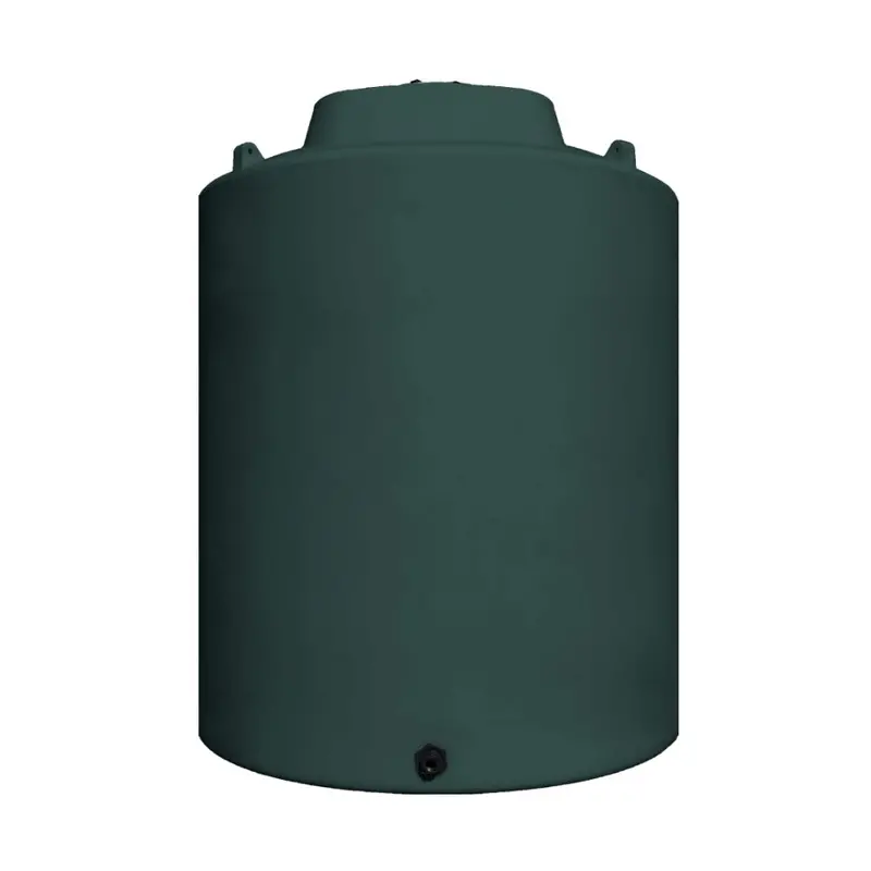 Norwesco 11,000 Gallon Plastic Vertical Water Storage Tank In Black 2