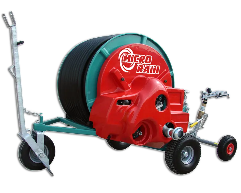 Ocmis Mr-40 & Mr-43 Micro Rain Hose Reels – 1.5 Acre Coverage | 15-60 Gpm | 393Ft & 242Ft Hose Automatic Retraction 1