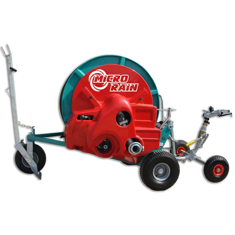 Ocmis Mr-50 Micro Rain Hose Reel – 393Ft | 15-60 Gpm | Sime-K1 Gun Automatic Retraction | 1.5 Acre Coverage 1