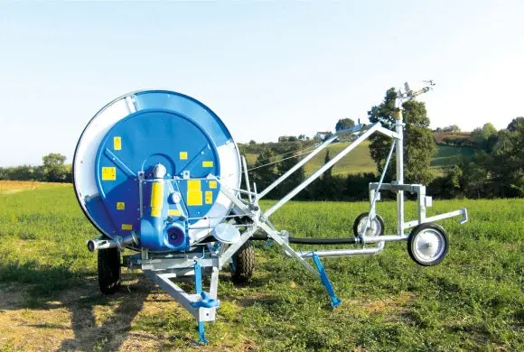 Ocmis R1 & 1A R-Series Irrigation Reel With Polyethylene Hose – Turbo Speed System | Durable Design 1