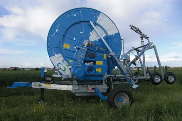 Ocmis Vir4 Vario Rain Series Irrigation Reel With Galvanized Double Water Inlet 1