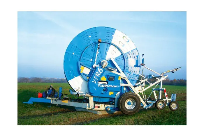 Ocmis Vir6 Vario Rain Series Irrigation Reel With Galvanized Double Water Inlet 1