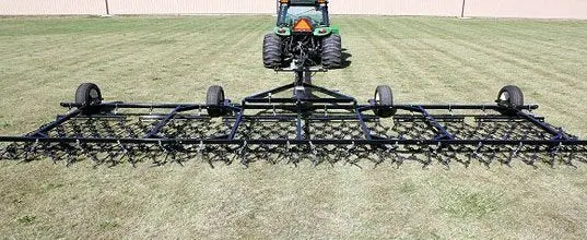 Ogden Metalworks Hydraulic Fold Drag Harrows | Model Hc Series | Working Width 16'-30' | For Tractors 1