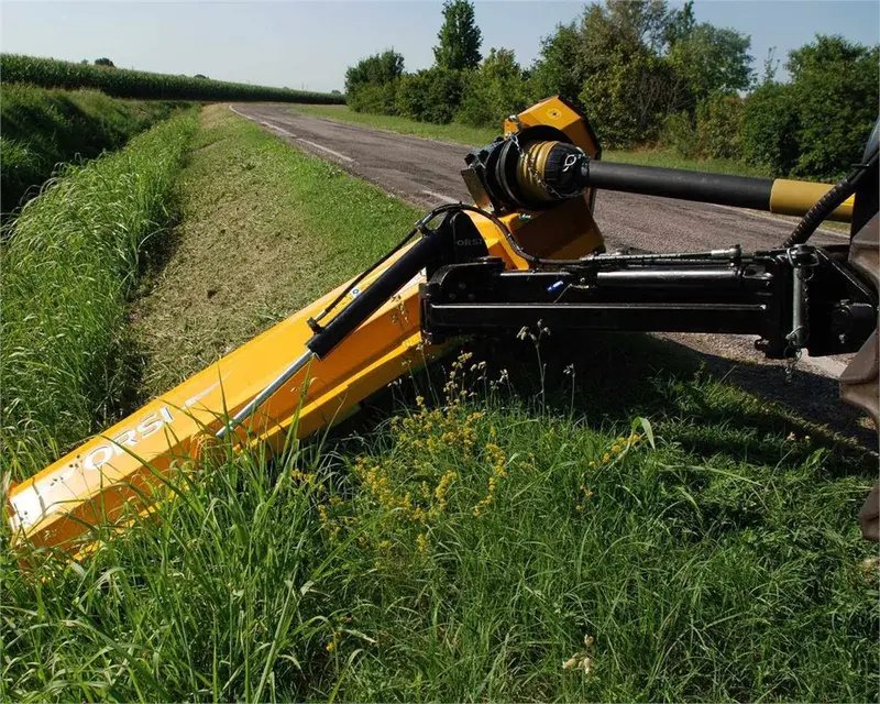 Orsi Flail Mower Slope | Model Energy & Vulcanic Plus Series | Working Width 41" To 75.5" Inches | Horsepower 35-70 Hp  | For Tractors 1