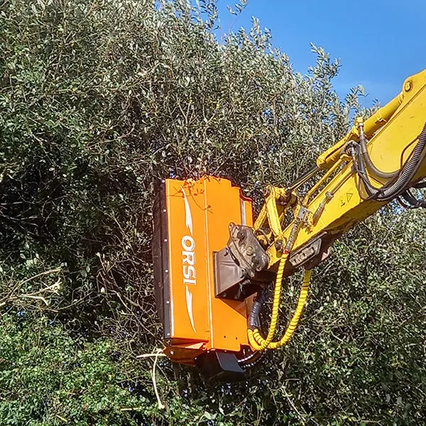 Orsi Forestry Mulcher | Model 125Ftl Series | Working Width 50" Inches | Machine Size 6-15 Tons | For Excavators 1