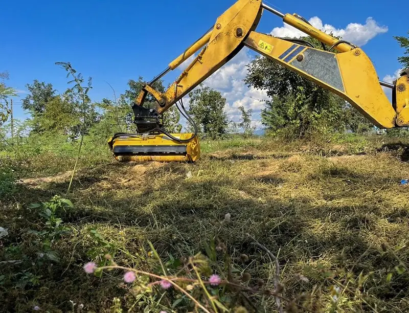 Orsi Forestry Mulcher | Model 80Ft | Working Width 31.5" Inches | Machine Size 3.5-7 Ton | For Excavators 1