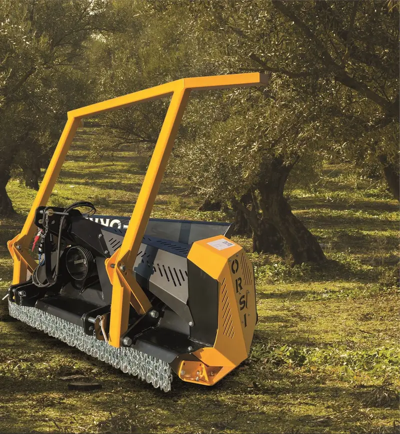 Orsi Forestry Mulcher | Model Ssf-150Ftlvd | Standard & Carbide Teeth | Mulching Capacity 9" Inches | Hydraulic Flow 30–40 Gpm | For Skid Steers 1